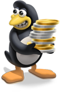 Junior ISA free gift: Pedro the Penguin Moneybox