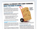 Annual Allowance & Carry Forward Factsheet