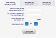 Regular savings calculator