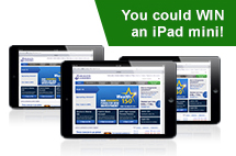 Win one of 50 iPad minis Win one of 50 iPad minis