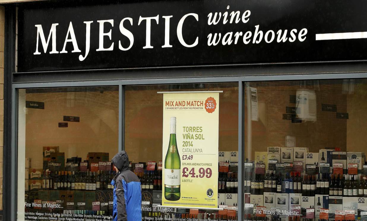 Majestic Wine firsthalf adjusted profit soars