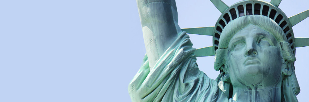 North America sector - closeup of the Statue of Liberty