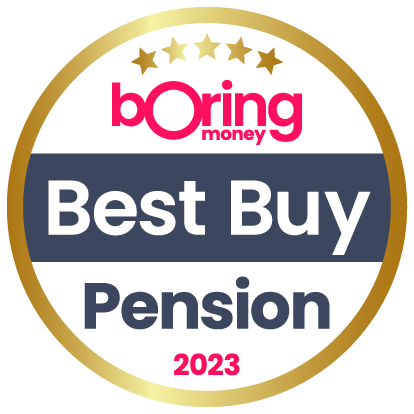 Boring Money Best Buy pension award 2023