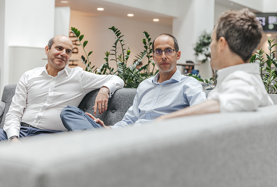 HL Fund Managers Ziad Gergi, Roger Clark and Thomas Wells.