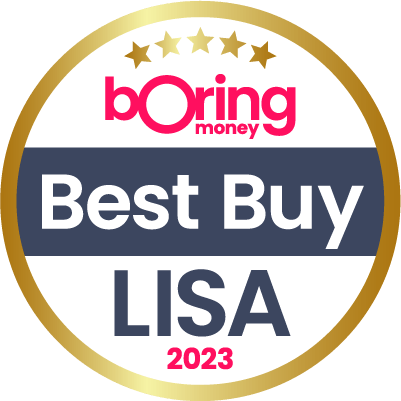 Best Buy Lifetime ISA 2023 Award Boring Money