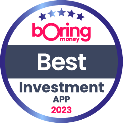Best Investment App Boring Money awards 2023