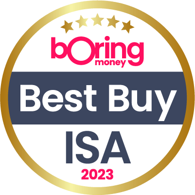 Best Buy ISA Boring Money awards 2023