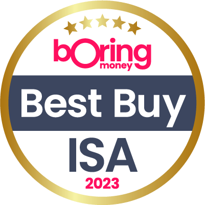 Best Buy ISA 2023 Award Boring Money