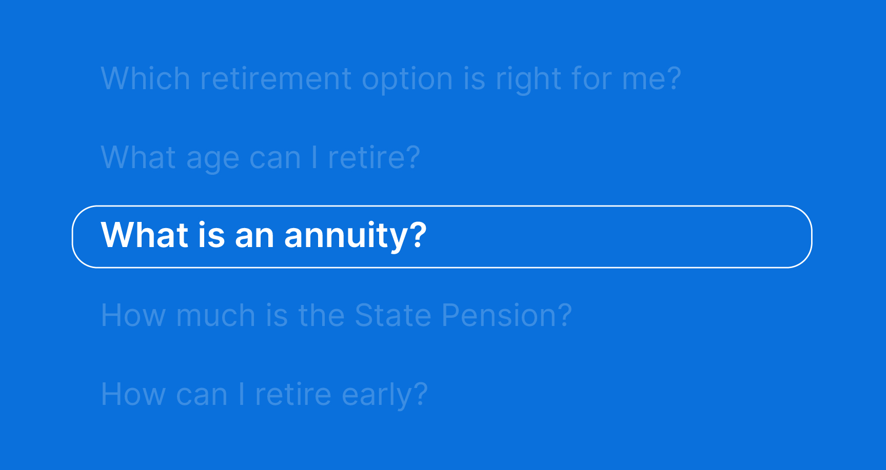 Answers you can trust at retirement